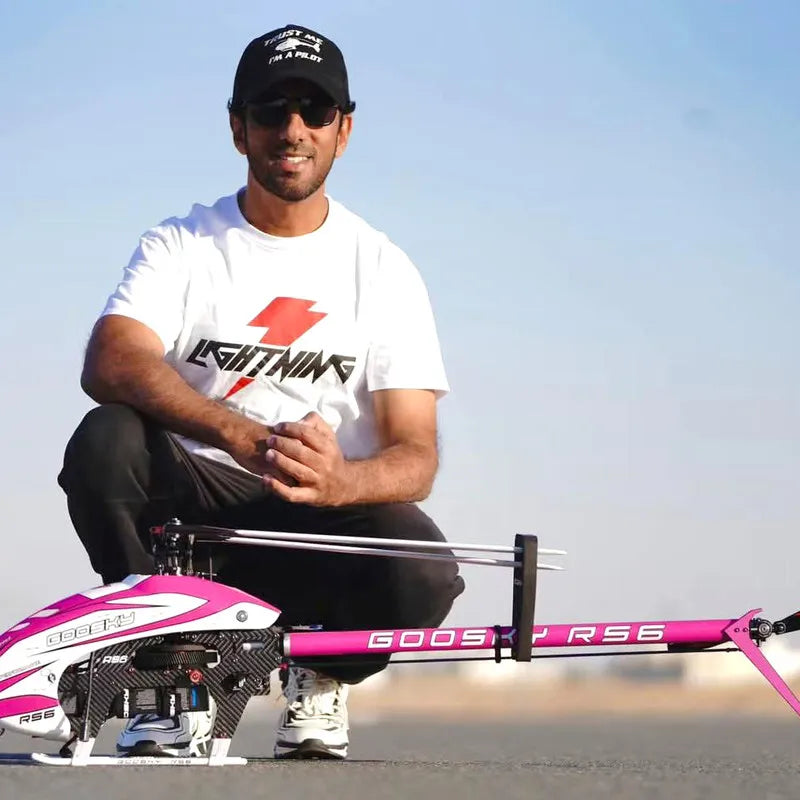 Goosky Rs6-600 Class Model Aircraft 3d Stunt Remote Control Helicopter Without Propeller Blades Or Electrical Equipment