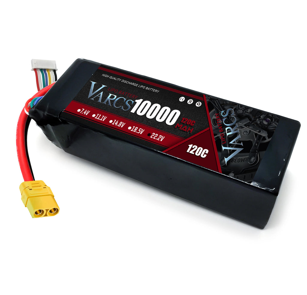 2PCS VARCS 7.4V 7.6V 11.4V 11.1V 15.2V 14.8V 22.2V 2S 3S 4S 6S 5200Mah 6300Mah 6500mAh 6200mAh 6750mAh 8000mAh 7000mAh 10000mah