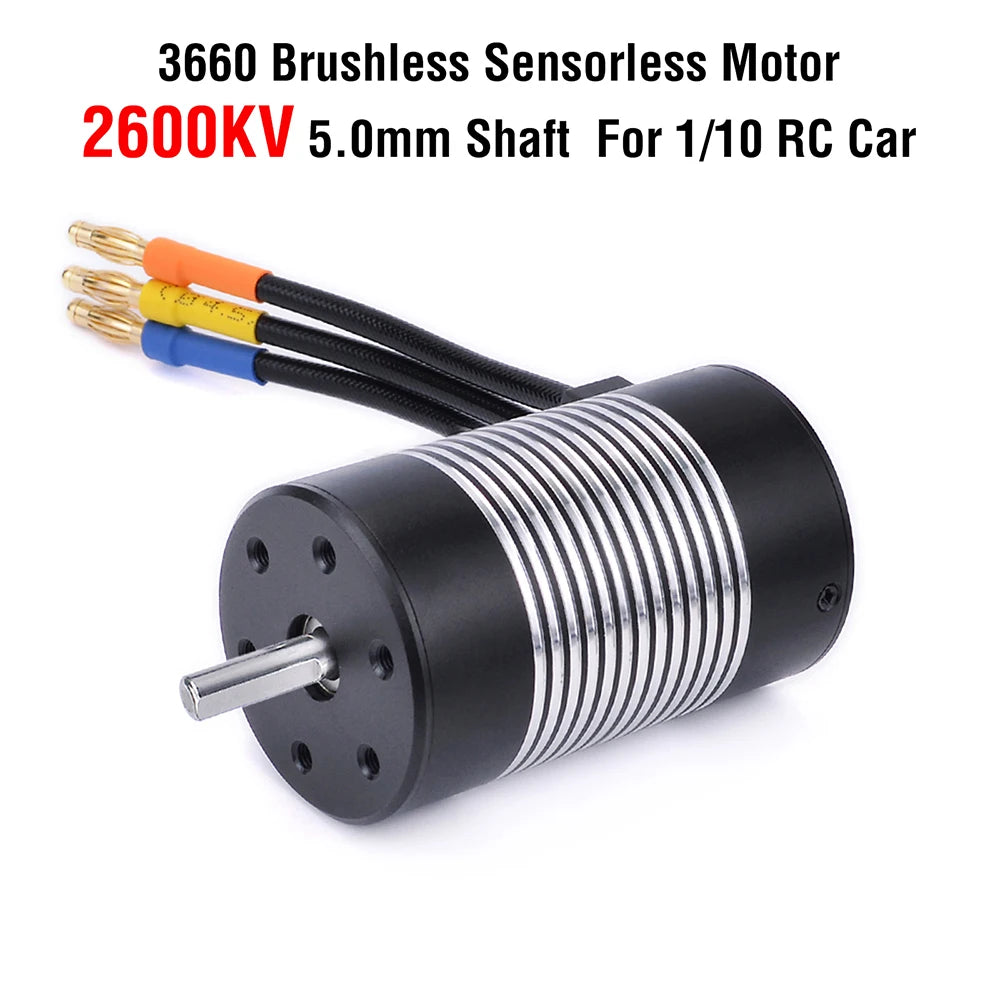 Surpass Hobby Rocket 2845 F540 3650 3660 3665 3670 3674 4068 Waterproof Brushless Motor for 1/10 1/12 RC Car Robot WLtoys 12428