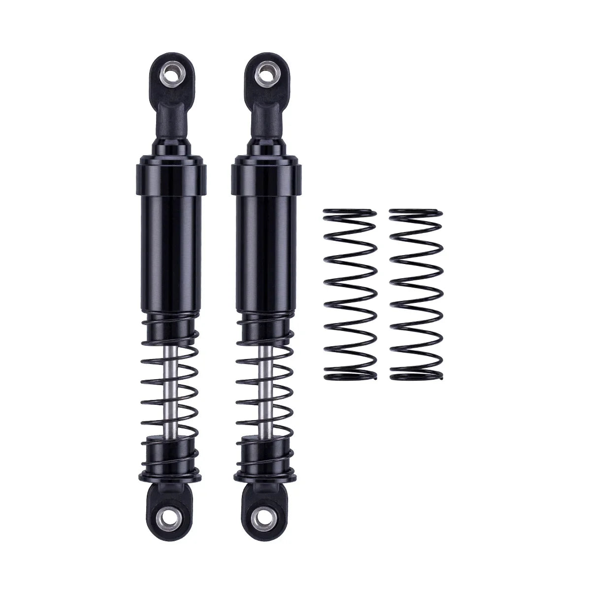 HooCrawler 75mm-115mm Big Bore Shocks with Oil Filled for 1/10 RC Crawler LCG Chassis Cheater Rigs Capra SCX10 TRX4 Gspeed V4