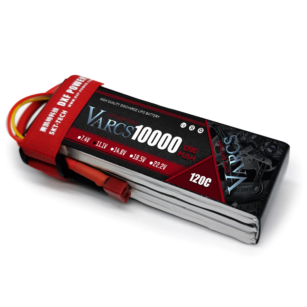 2PCS VARCS 7.4V 7.6V 11.4V 11.1V 15.2V 14.8V 22.2V 2S 3S 4S 6S 5200Mah 6300Mah 6500mAh 6200mAh 6750mAh 8000mAh 7000mAh 10000mah
