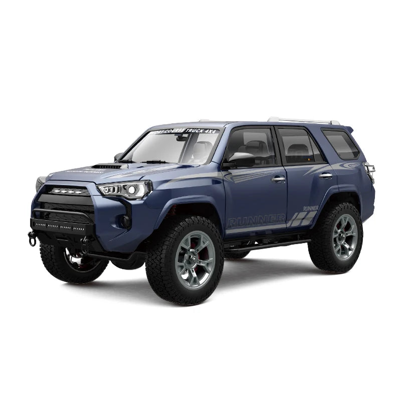 1/18 RC Car 2.4G Remote Control Crawler 4WD Off-Road Climbing Alloy Simulation Model with LED Lights Vehicle Toys HG4-209