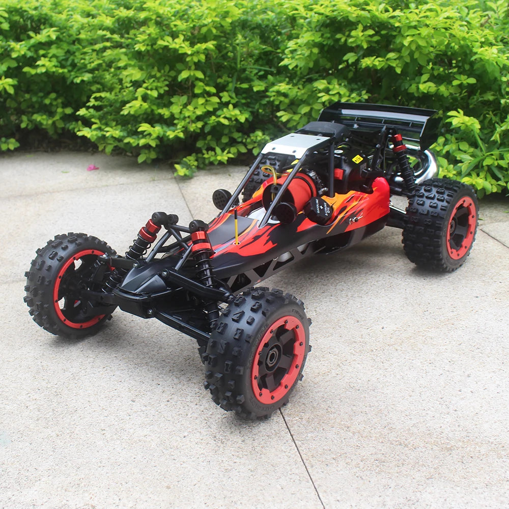 New Aarrival 1/5 Scale Gas Petrol Engine Powered RC Car High Speed Remote Control Buggy Rofun Baha Rovan Baja 5B 29CC