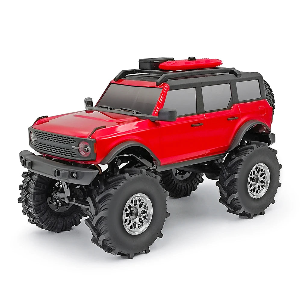 YEAHRUN 4Pcs 1.0inch Soft Rubber Wheel Tires 50/54/58/62/64/65mm for TRX-4M 1/18 Axial SCX24 1/24 RC Crawler Car Upgrade Parts