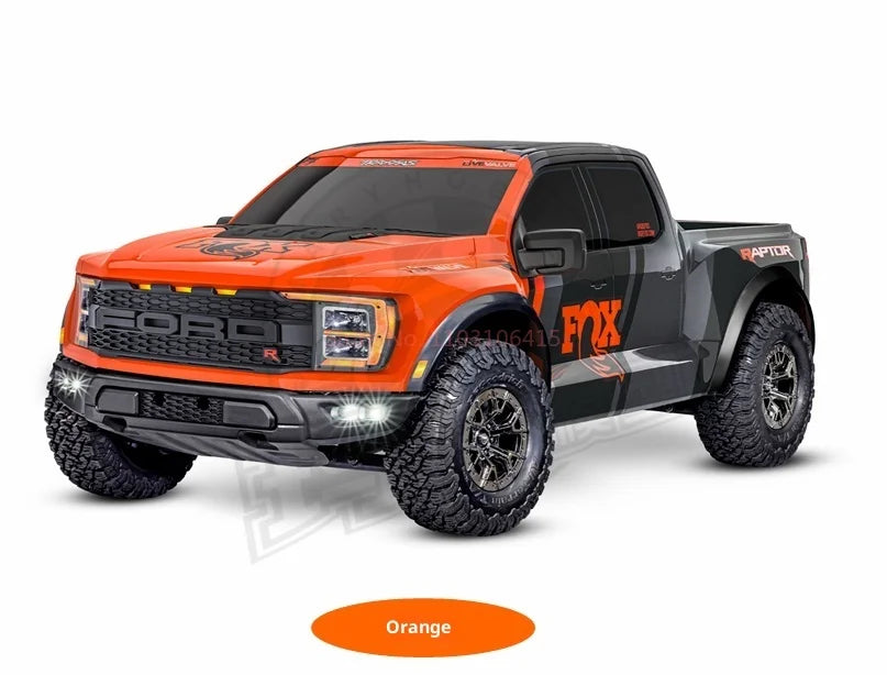 Traxxas 1:10 Raptor R 4*4 F150 Ultimate Four-Wheel Drive Brushless Short Card Remote Control Off-Road Vehicle Desert Short Card
