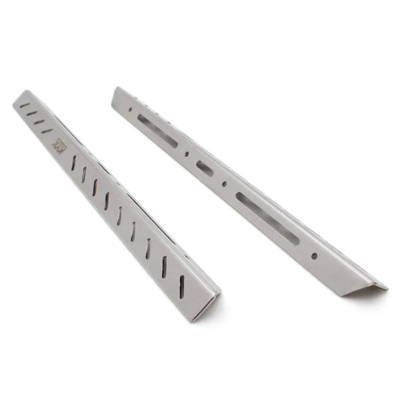 Stainless steel Side pedal guard For 1/10 RC Crawler Car Traxxas TRX-6 Mercedes Benz 6*6 frame Upgrade parts