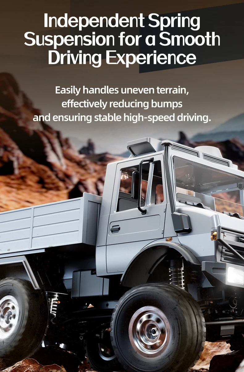 Kid Adult JJRC C8823 1/18 Six-Wheel All-Terrain Off-Road Vehicle Remote Control Car Esc 370 Motor Remote Control Truck Boy Toy