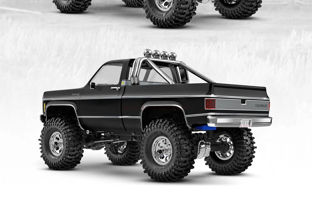 TRAXXAS 1/18 RC Car TRX4M K10 Heightening Crossing Version Of Climbing Car Off-road Vehicle Toys For Adult Kid Gift