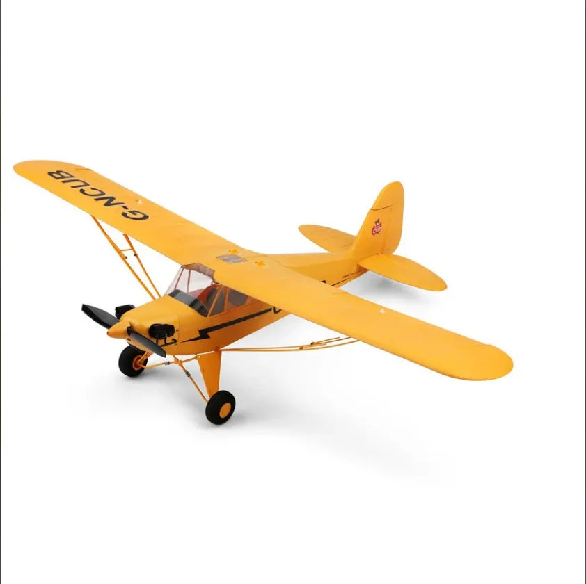 2024 RC Airplane WLtoys A160 Upgrade J3-CUB 5CH Remote Control Plane 3D/6G 1406 Brushless Motor Outdoor Foam Fixed-wing aircraft