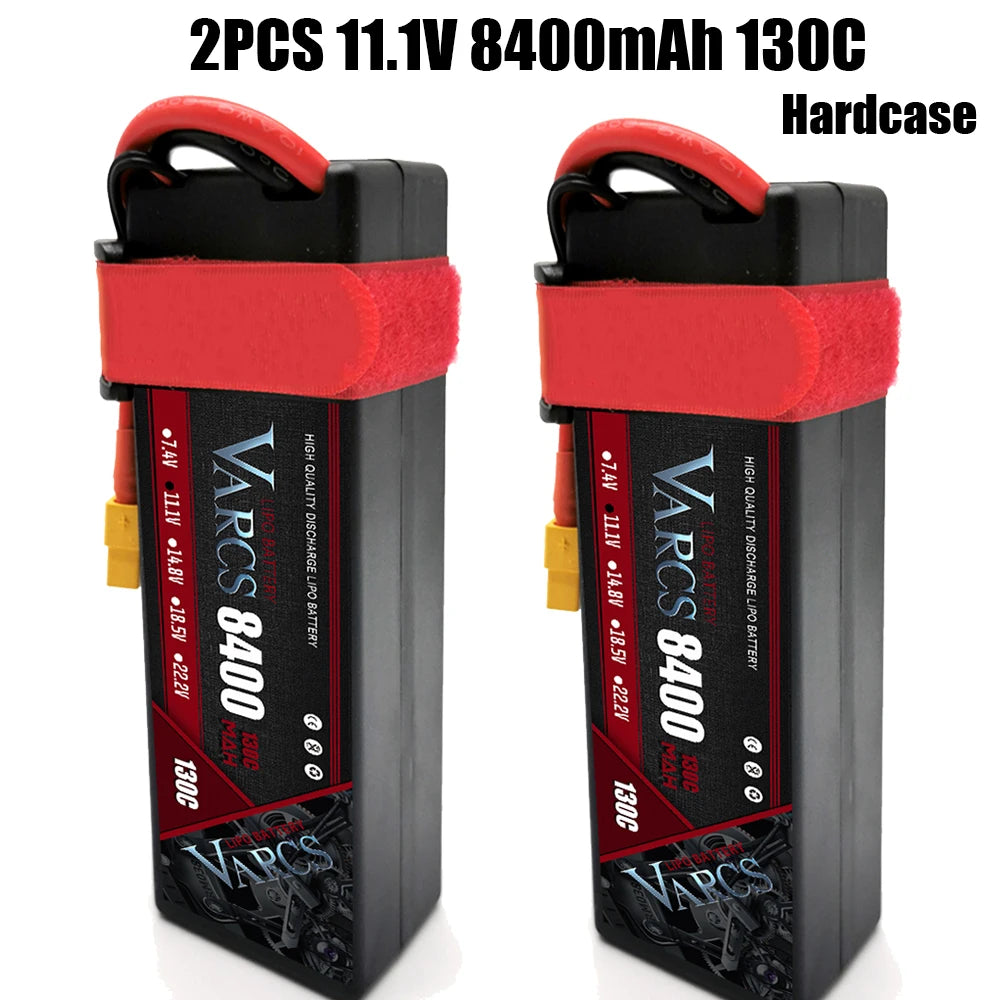VARCS Lipo 3S 4S Lipo 14.8V 15.2V 11.1V 11.4V Battery 6500mah 7000mah  8400mah 9200mah 10000mah 6200ma 5200mah XT90 EC5 RC Car