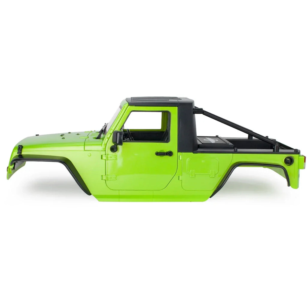 313mm 12.3in Wheelbase Hard Plastic Pickup Body Shell Unassembled Kit for 1/10 RC Crawler Car Axial SCX10 90046 Jeep Wrangler