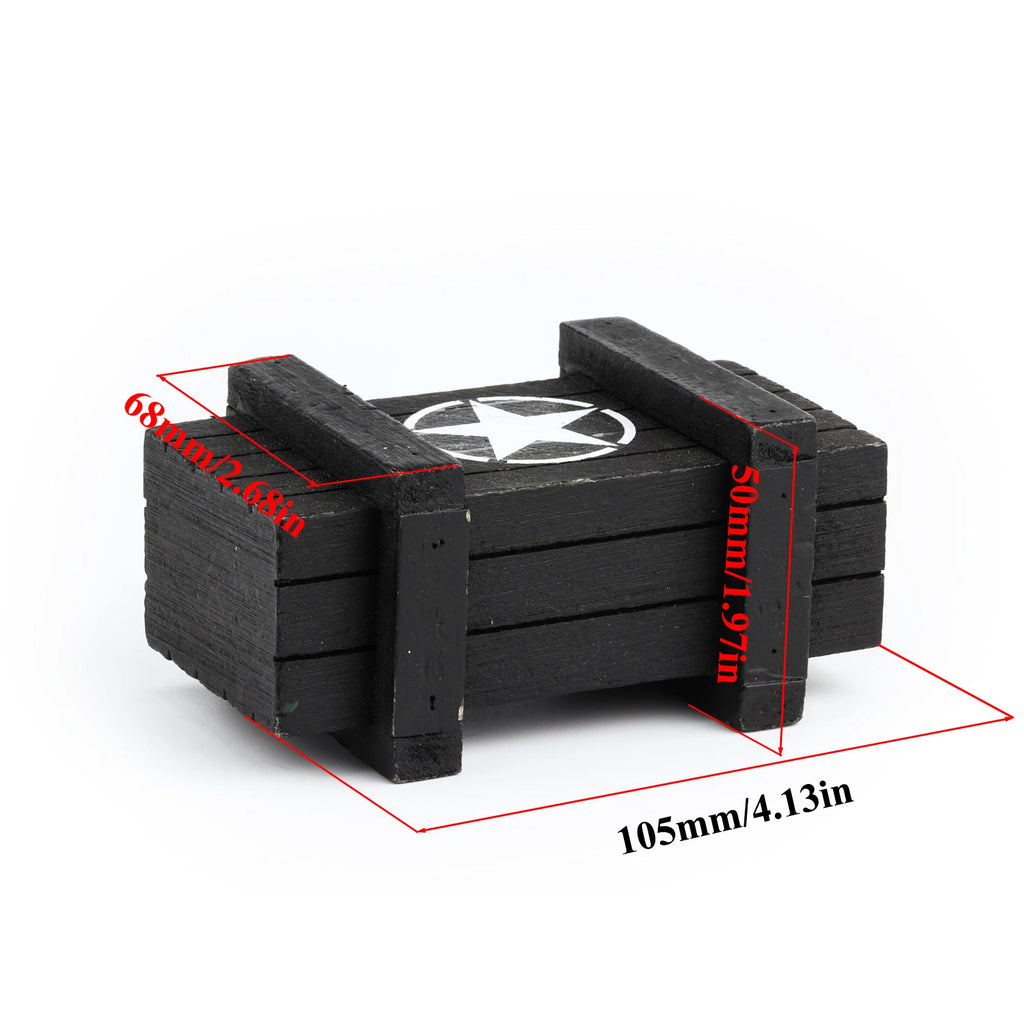 Molded Decoration Fuel Tank Shovel Oil Drum For 1/10 RC Crawler Axial SCX10 Capra TRX4 TRX6 Redcat