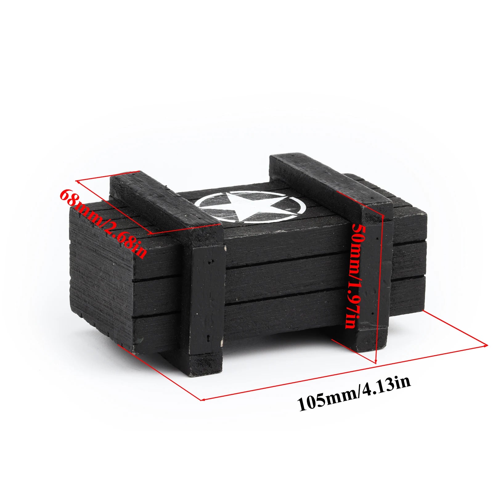 Molded Decoration Fuel Tank Shovel Oil Drum For 1/10 RC Crawler Axial SCX10 Capra TRX4 TRX6 Redcat