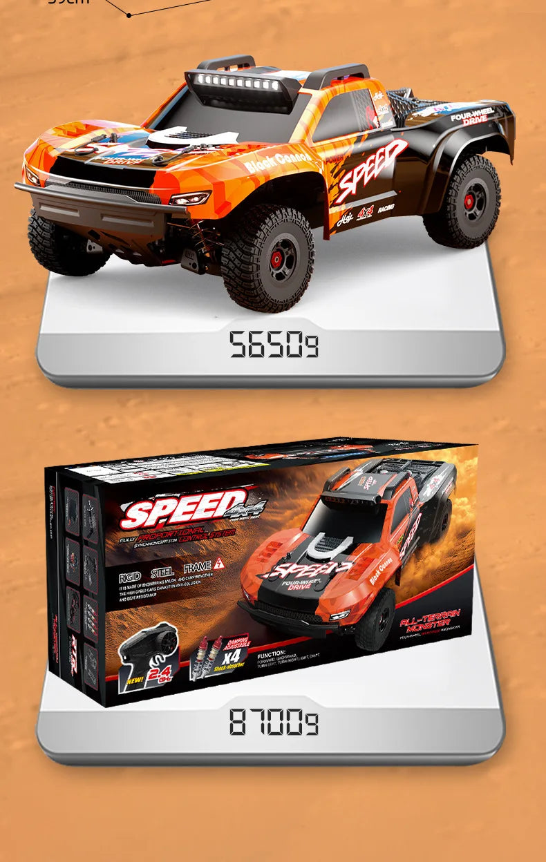 Jjrc High-Speed Brushless Rc Car Remote Control Toy Four-Wheel Drive Off-Road Climbing Racing Model Full-Scale Drifting. Good