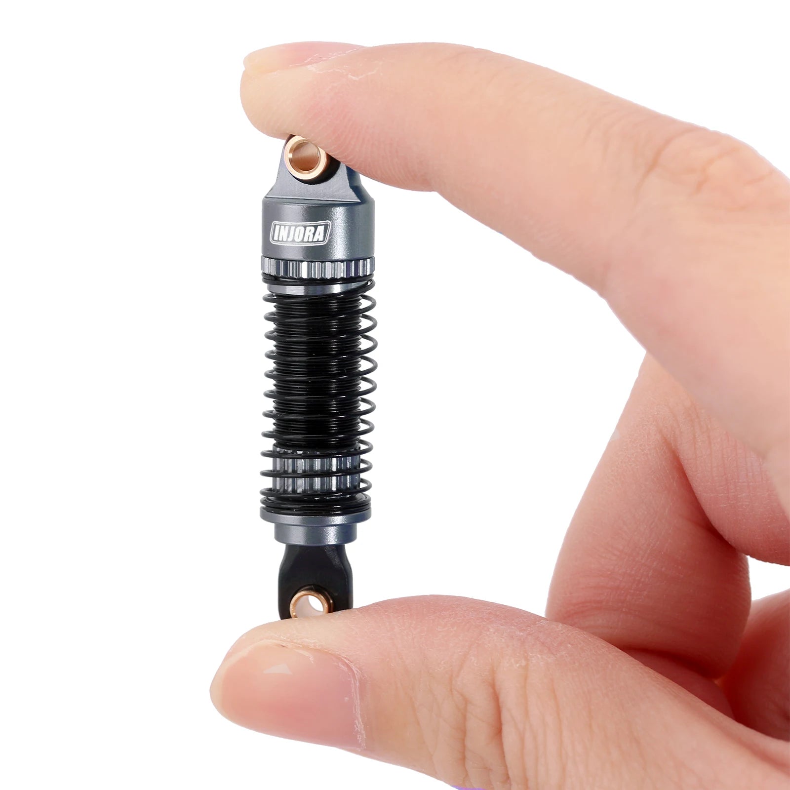 INJORA 53MM 59MM Threaded Shocks for 1/18 Redcat Ascent18 HPI Venture18