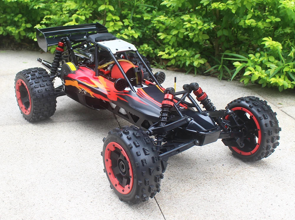 New Aarrival 1/5 Scale Gas Petrol Engine Powered RC Car High Speed Remote Control Buggy Rofun Baha Rovan Baja 5B 29CC