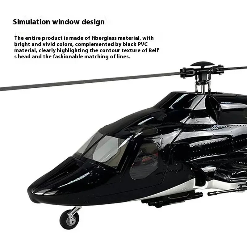 ROBAN Yuebang 470airwol Flying Wolf Simulation Helicopter Model RTF Hand to Hand Flight One Click Return GPS Hover Return