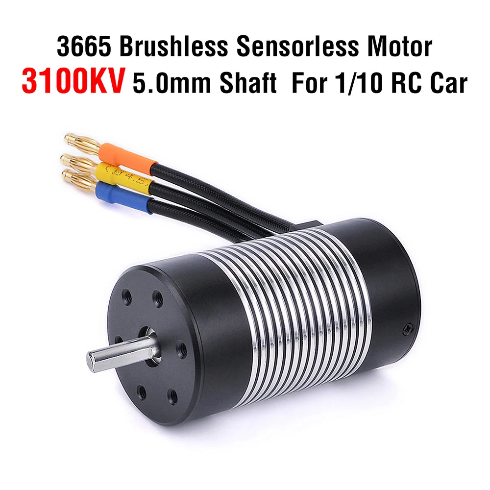 Surpass Hobby Rocket 2845 F540 3650 3660 3665 3670 3674 4068 Waterproof Brushless Motor for 1/10 1/12 RC Car Robot WLtoys 12428