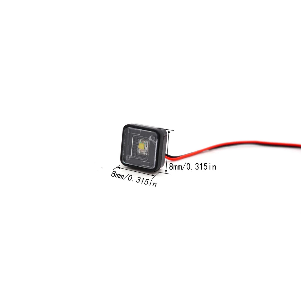 YSIDO RC Car Turn Signal Led Warning Lights Marker Lights for 1/10 TRX4 Defender Bronco SCX10 1/14 Tamiya S cania Actros Volvo