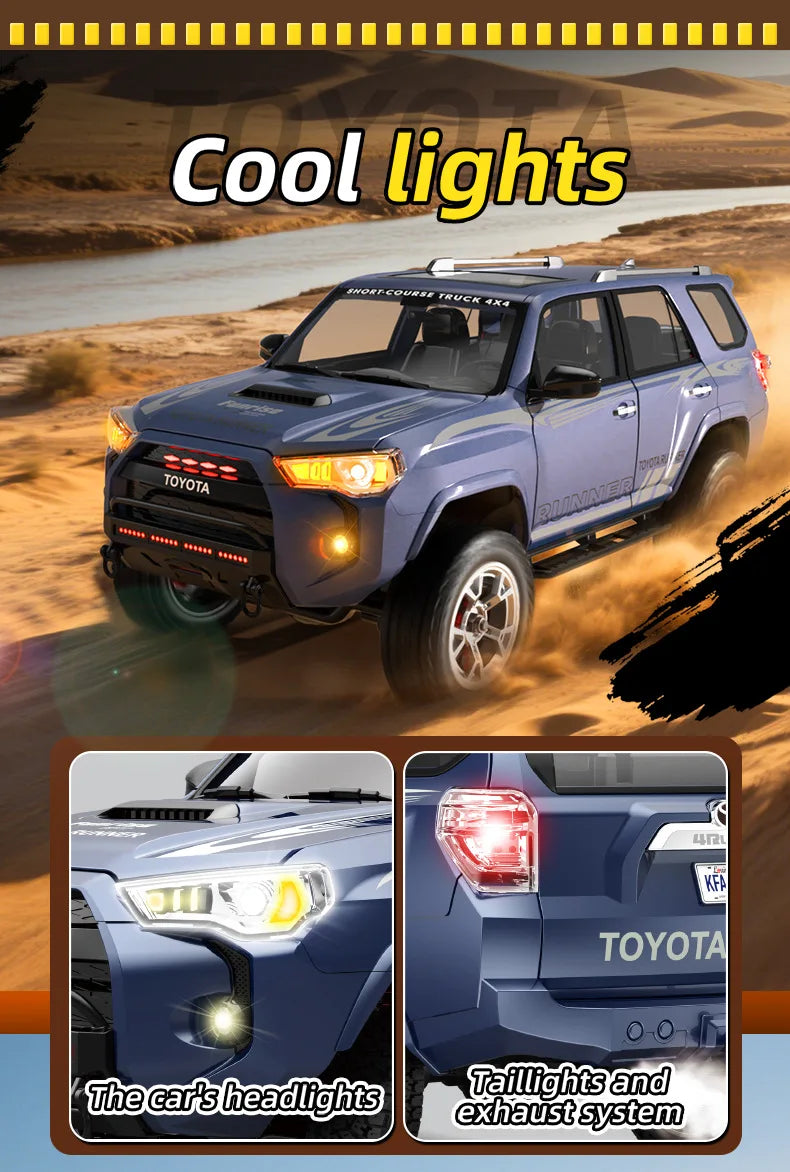 JJRC HG4 1/18 2.4G 4WD RC Car Rock Crawler LED Light Simulated Sound Off-Road Climbing Truck RTR Full Proportional Models Toys