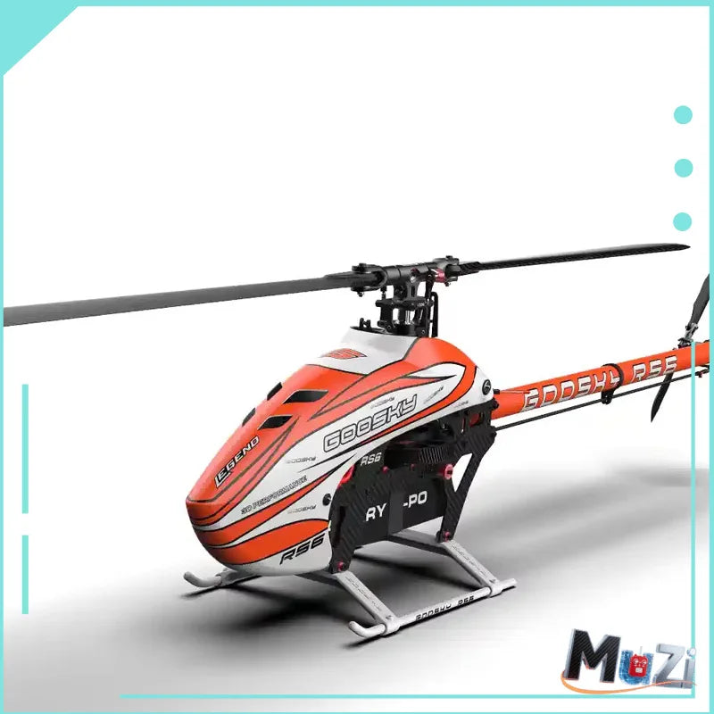 GOOSKY RS6-600 Level Model Aircraft Six Channel 3D Remote Control Aerobatic Helicopter Professional Remote Control Model Aircraf