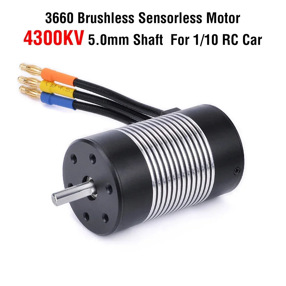 Surpass Hobby Rocket 2845 F540 3650 3660 3665 3670 3674 4068 Waterproof Brushless Motor for 1/10 1/12 RC Car Robot WLtoys 12428