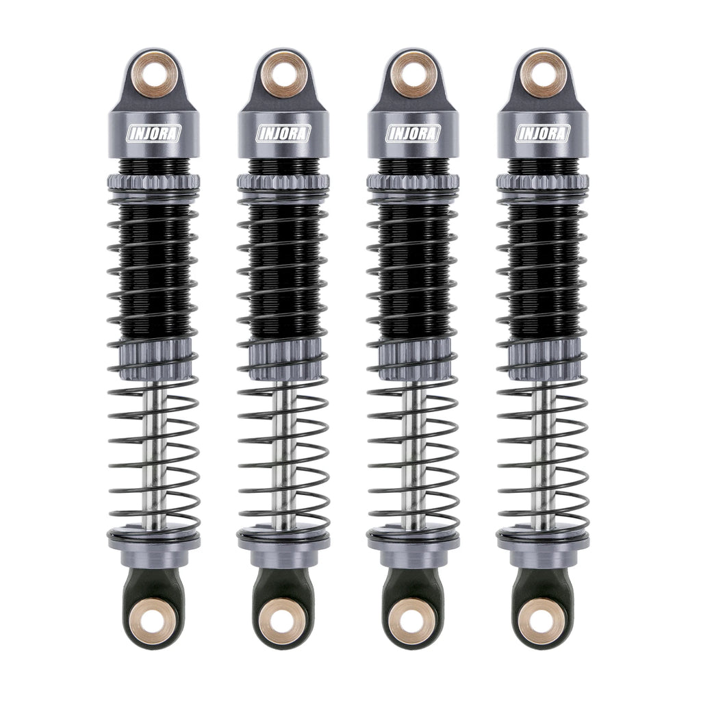 INJORA 53MM 59MM Threaded Shocks for 1/18 Redcat Ascent18 HPI Venture18