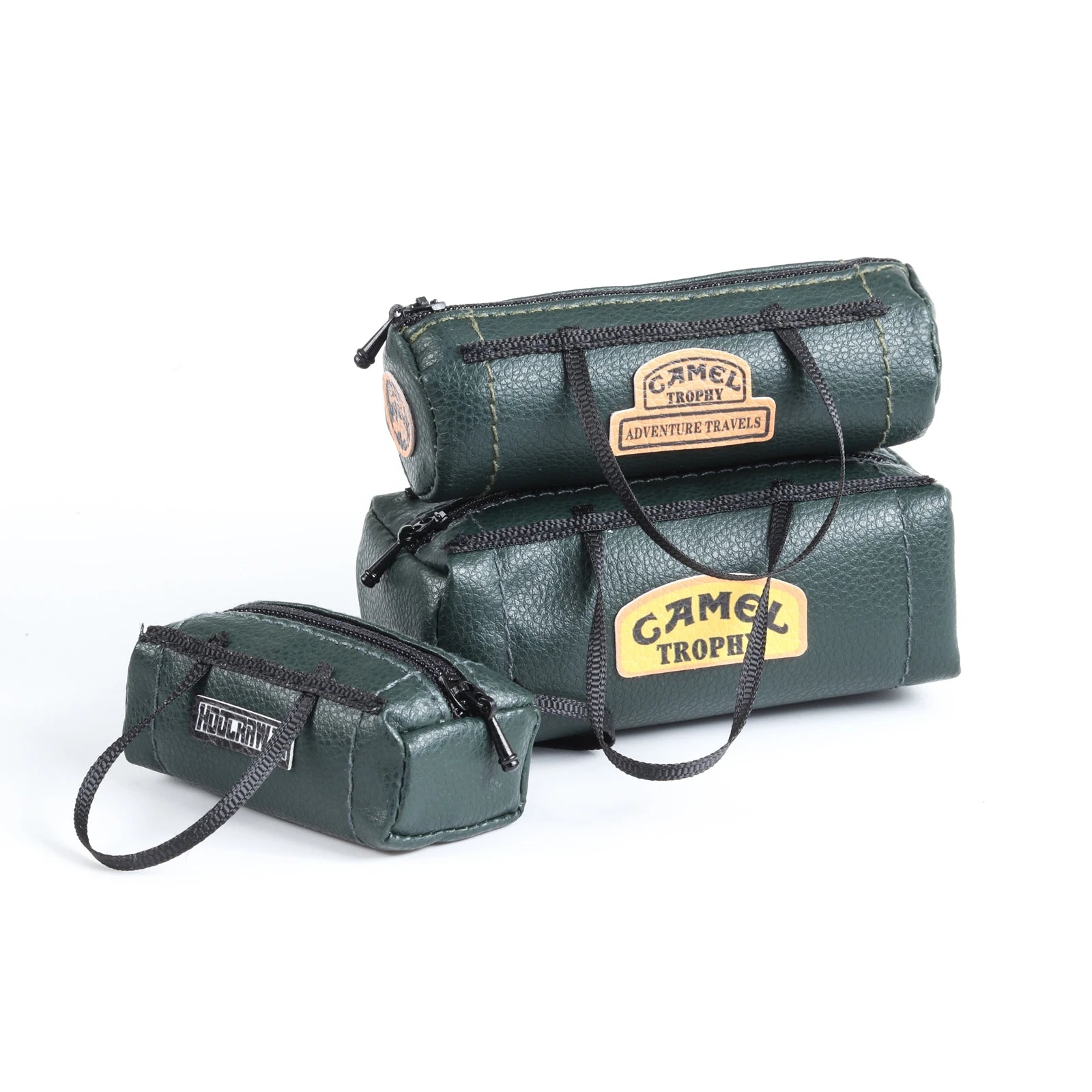 RC Simulated Leather Bag Scale Decoration Luggage Replica Roof Bags for 1/8 1/10 1/16 1/RC Crawler SCX10 TRX4 TRX4M WPL