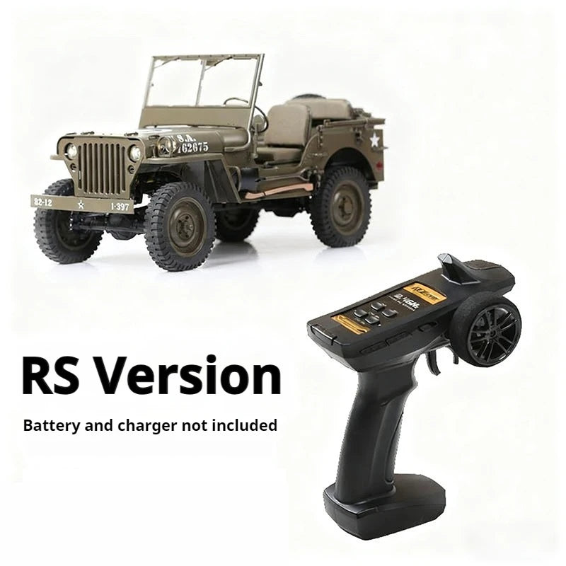 FMS 1:6 Climber Willis Super Large Remote Control Car Off-Road Climbing Four-Wheel Drive Electric Model Toy Car Limited Sales RS