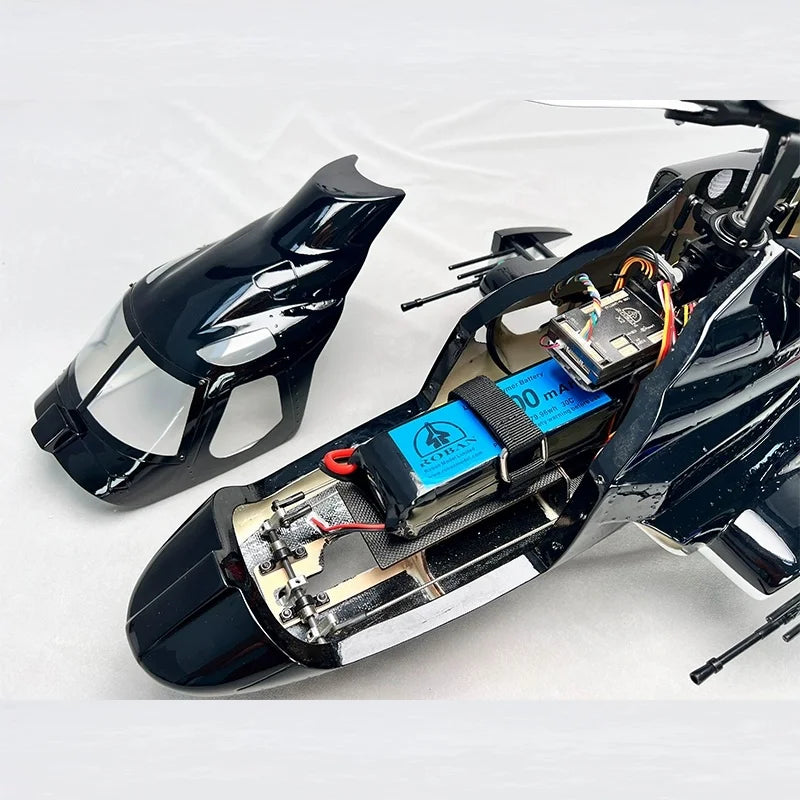 ROBAN Yuebang 470airwol Flying Wolf Simulation Helicopter Model RTF Hand to Hand Flight One Click Return GPS Hover Return