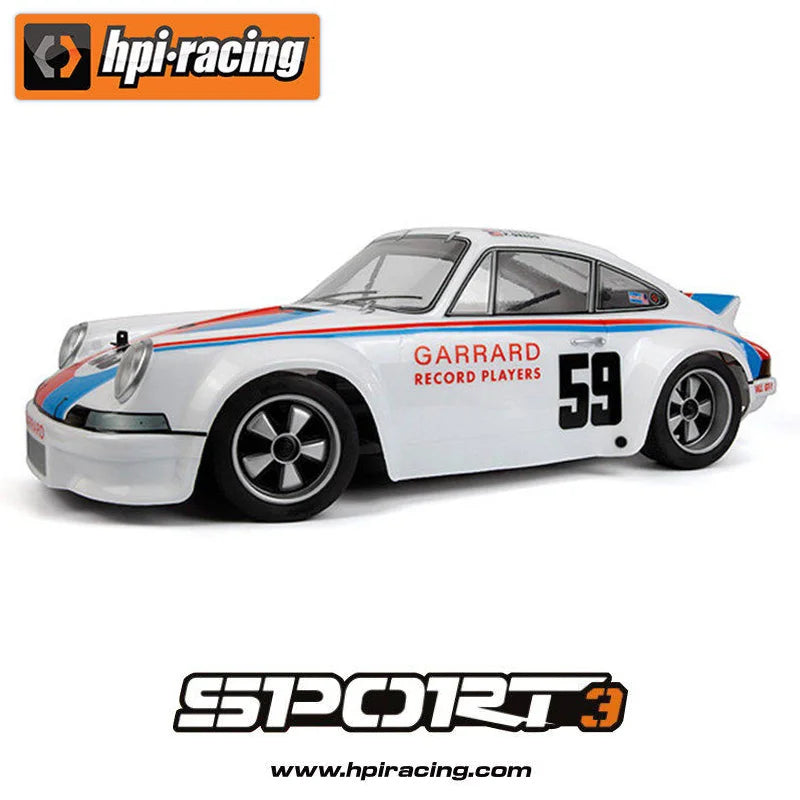 HPI 1:10 SPORT 3 Simulation 1973 Carrera 4WD Brushless Limited Edition Remote Control Electric Drift Car Hobby RC Boy Toy RTR