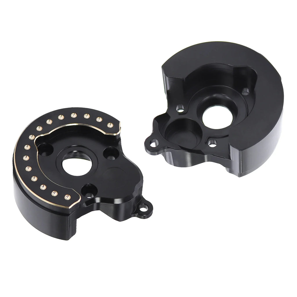 F10 Axle Brass Weights Steering Knuckles Front and Rear Portal Cover for 1/10 RC Crawler Vanquish VRD VS4-10 Phoenix LCG Upgrade