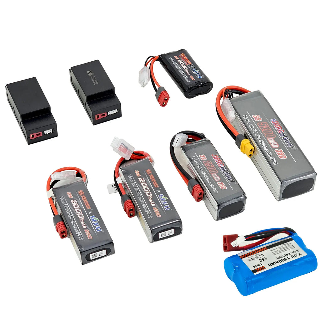 7.4V 1050mAh 2000mAh 3000mAh 11.1V 3S 2500 5200mAh Original And Upgrade Lipo Battery For MJX 16207,16208,14301,14210,10208,H8H