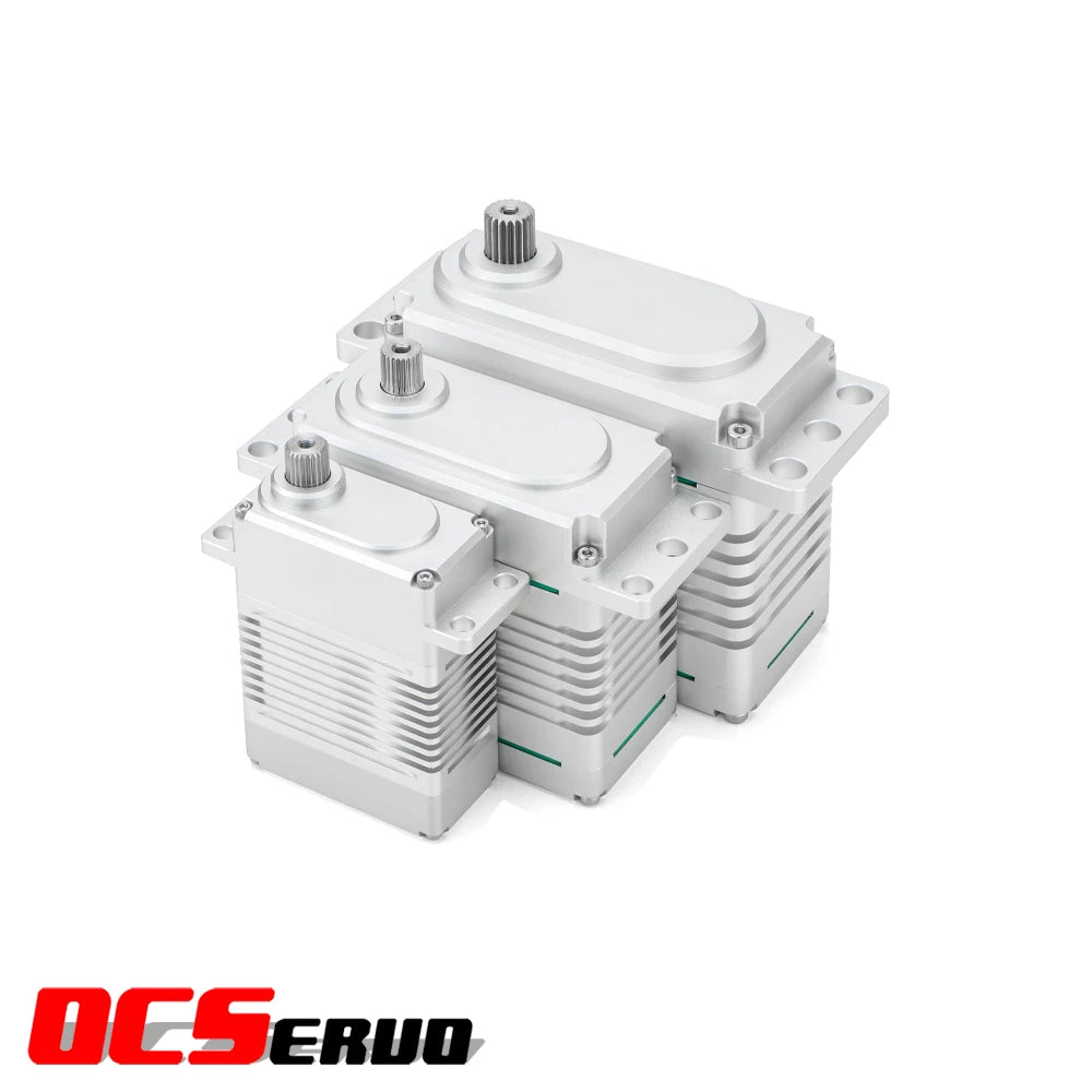 650KG.CM-950kgcm@30V CNC Digital Brushless PWM CAN 485 Servo OCS-D6501High Torque Servo Steel Gear UAV Metal horn