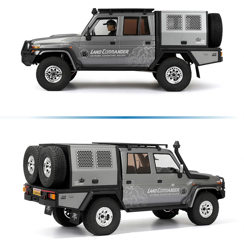 1/10 RGT EX86160 LC79 Lano Commander RC Car 4WD Simulation Remote Control Electric Off road Climbing Vehicle Model Gift