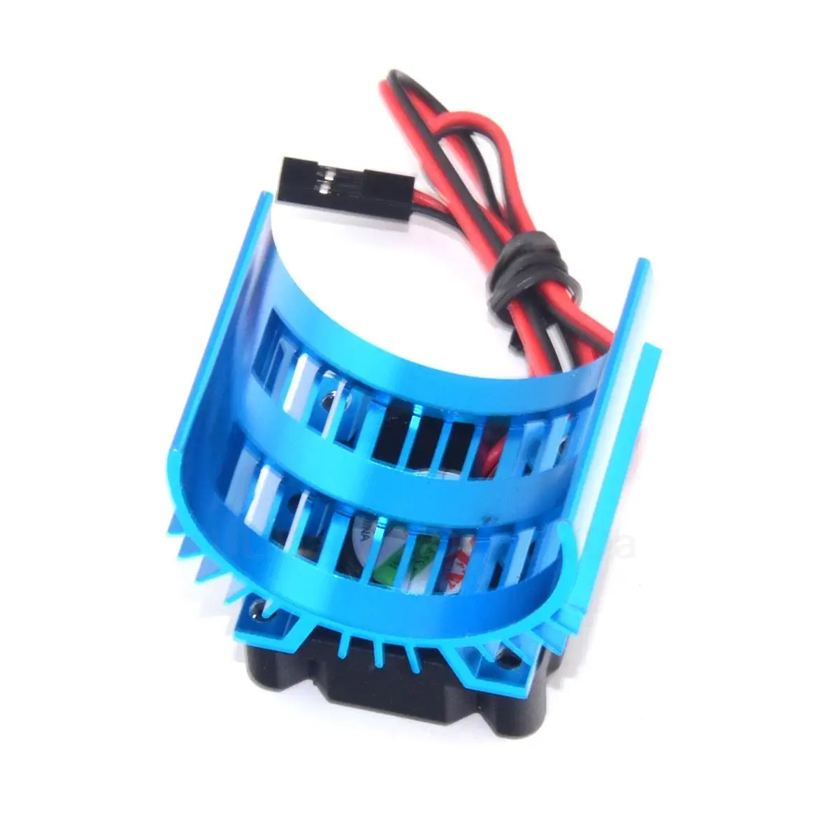 Motor Heatsink Cover+Cooling Fan for WLtoys A959-B 144001 124019 HSP 1/8 1/10 RC Car 540 550 3650 Size Motor Heat Sink