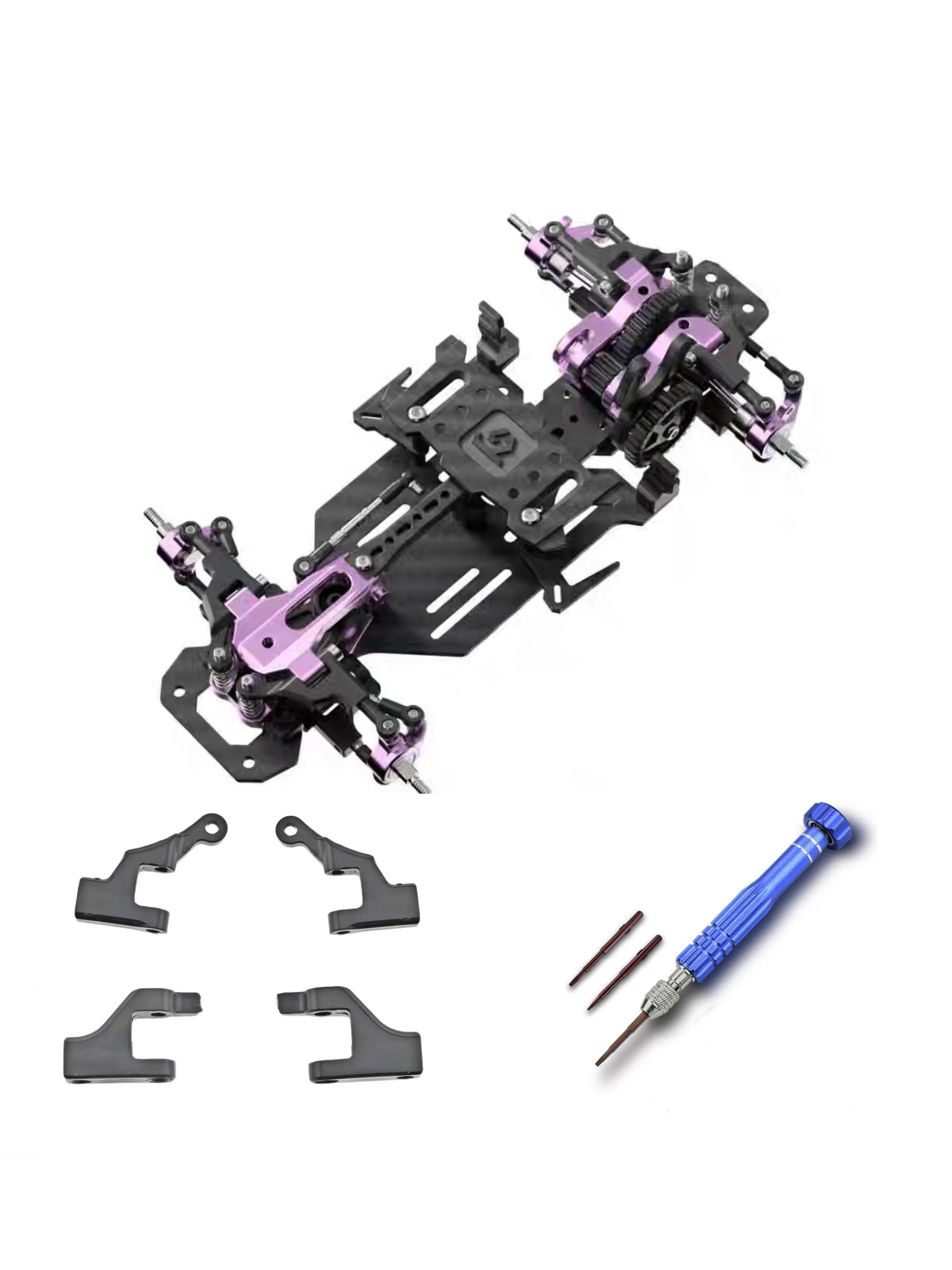 TG RACING RWD Rear Drive Drift Racing RC Car Frame Chassis 1/24 1/28 Remote Control Vehicle Screwdrivers and parts