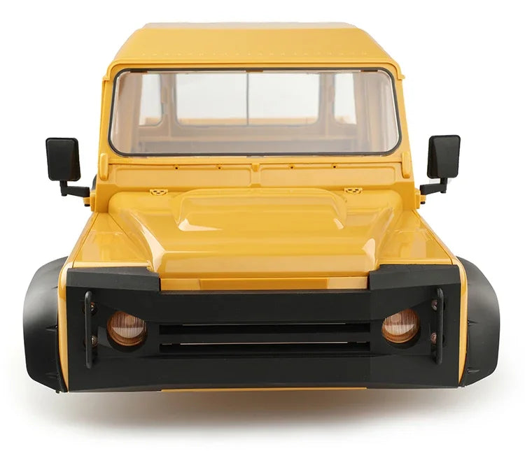 Metal Simulation 4 Doors DIY Pickup Truck Body Shell 313mm Wheelbase for 1/10 RC Crawler Car Traxxas TRX4 Defender RD110 Parts