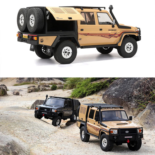 1/10 RGT EX86160 LC79 Lano Commander RC Car 4WD Simulation Remote Control Electric Off road Climbing Vehicle Model Gift