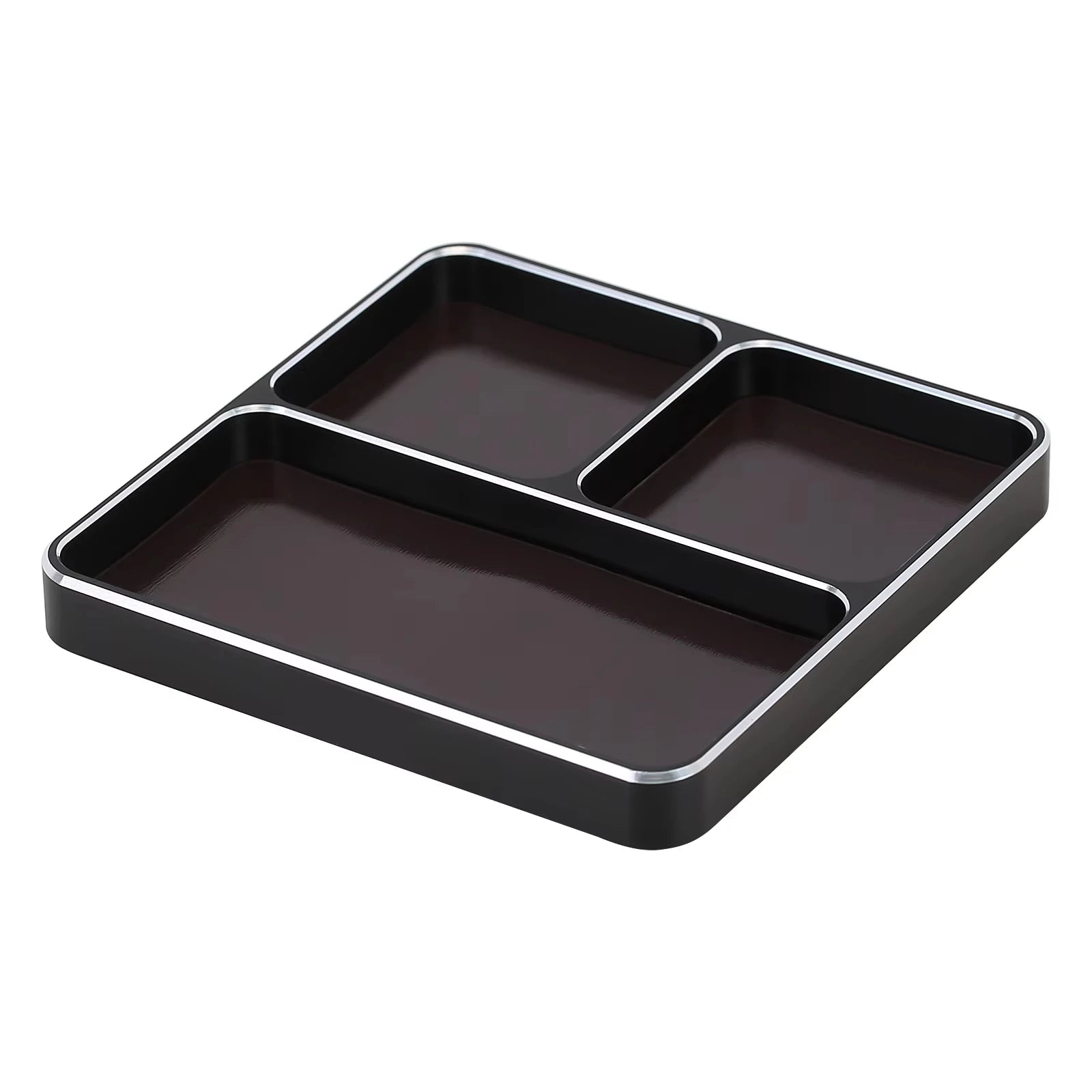 RS 98*98*11mm CNC Aluminium Magnetic Screw Tray Nut Gasket Storage Tool for RC Car Boat Airplane Model
