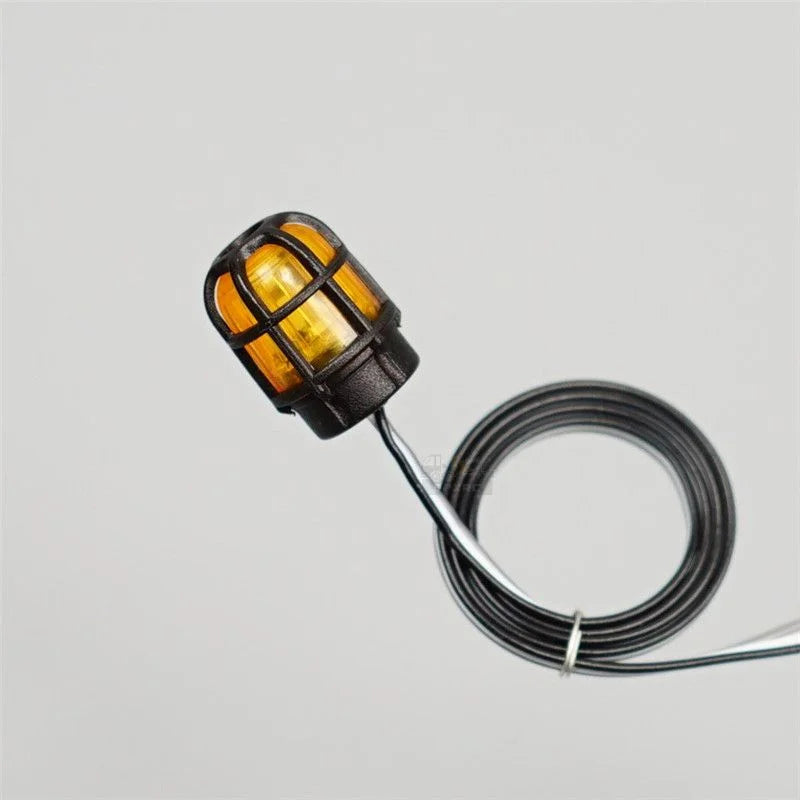Beacon light RC Rotating Light LED Engineering Lamp for 1/14 Excavator Tamiya RC Truck Trailer Tipper Scania 770S Car Diy Parts