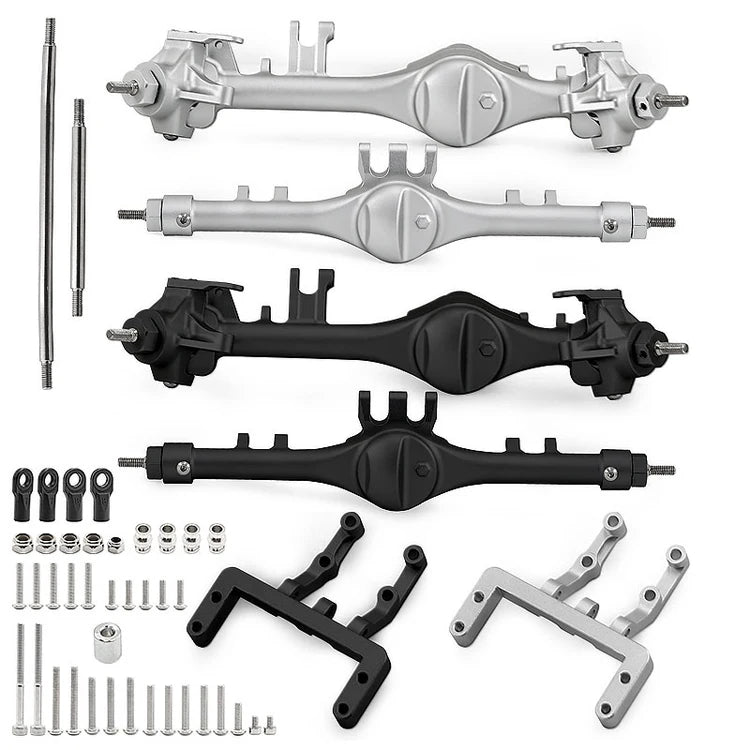 F10T CNC Aluminum Axle Set for Axial SCX10 II SCX10 III VS4-10  10.2 Complete Upgrade Axles Assembly for RC Crawler Truck Parts