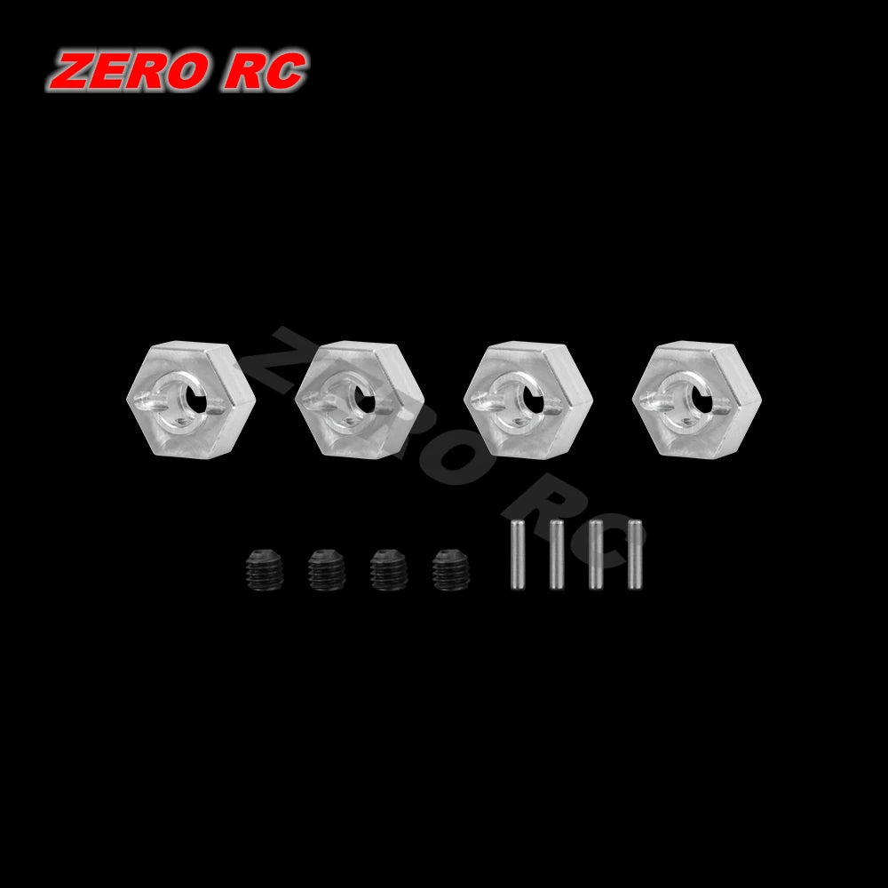 12mm Metal Wheel Hex Hub 5/6/7/8/9/10mm Offset Adapter For 1/10 1/12 HSP Wltoys AXIAL SCX10 II III CAPRA RGT FMS D90 RC Car Axle