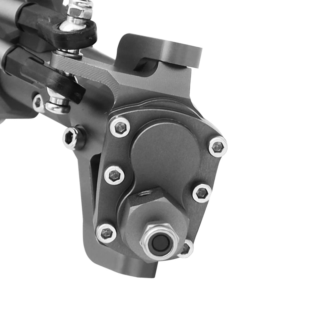 New CNC Machined Aluminum Alloy Front and Rear Portal Axle for 1/10 RC Crawler Car Axial SCX10 II 90046 90047 Redcat GEN8 RGT