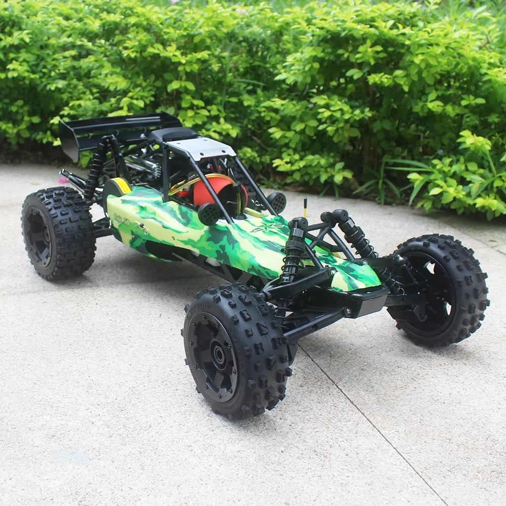New Aarrival 1/5 Scale Gas Petrol Engine Powered RC Car High Speed Remote Control Buggy Rofun Baha Rovan Baja 5B 29CC