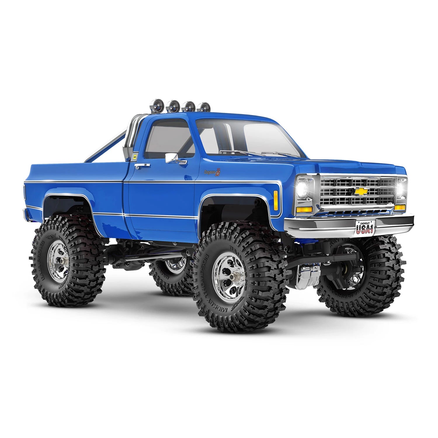 TRAXXAS 1/18 RC Car TRX4M K10 Heightening Crossing Version Of Climbing Car Off-road Vehicle Toys For Adult Kid Gift