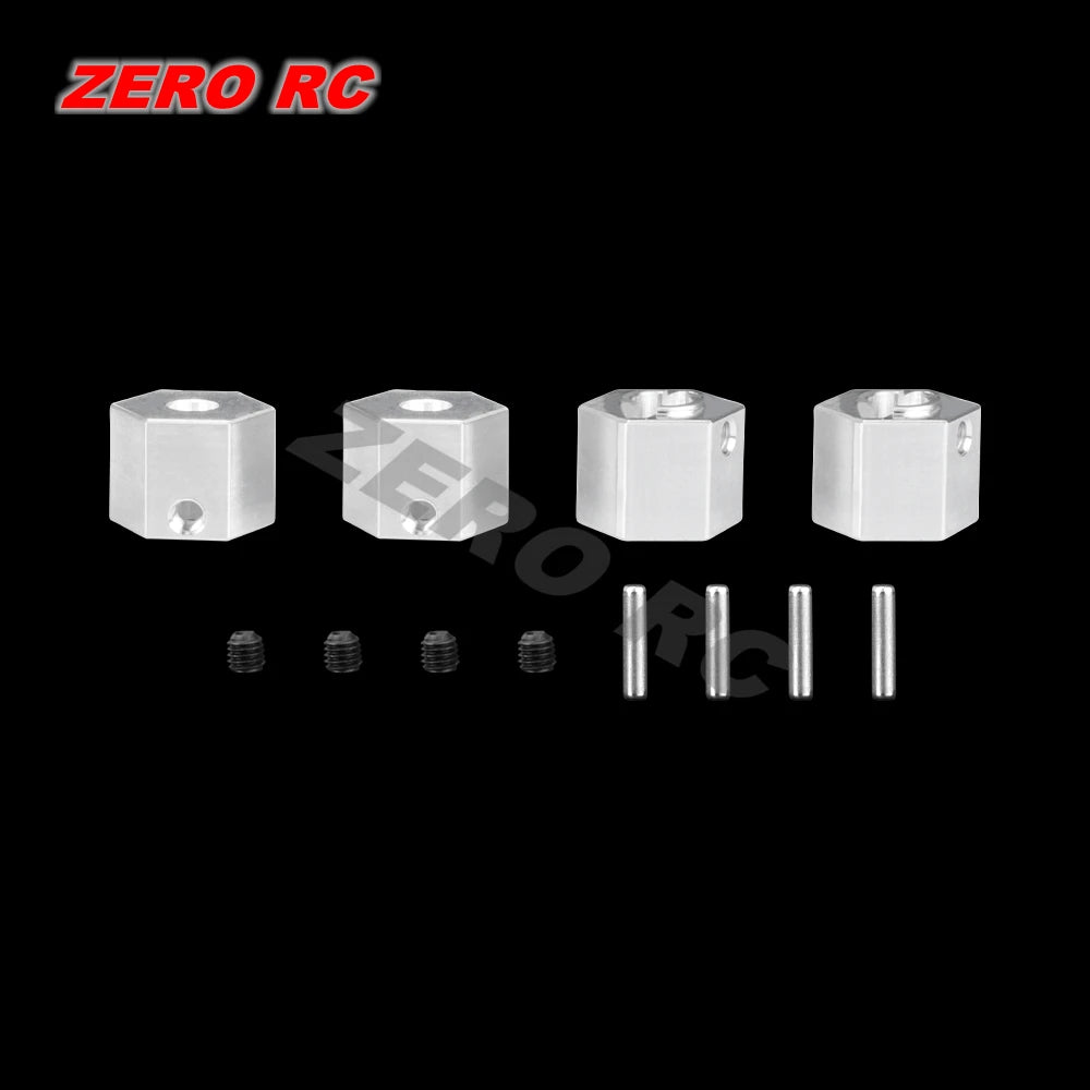 12mm Metal Wheel Hex Hub 5/6/7/8/9/10mm Offset Adapter For 1/10 1/12 HSP Wltoys AXIAL SCX10 II III CAPRA RGT FMS D90 RC Car Axle