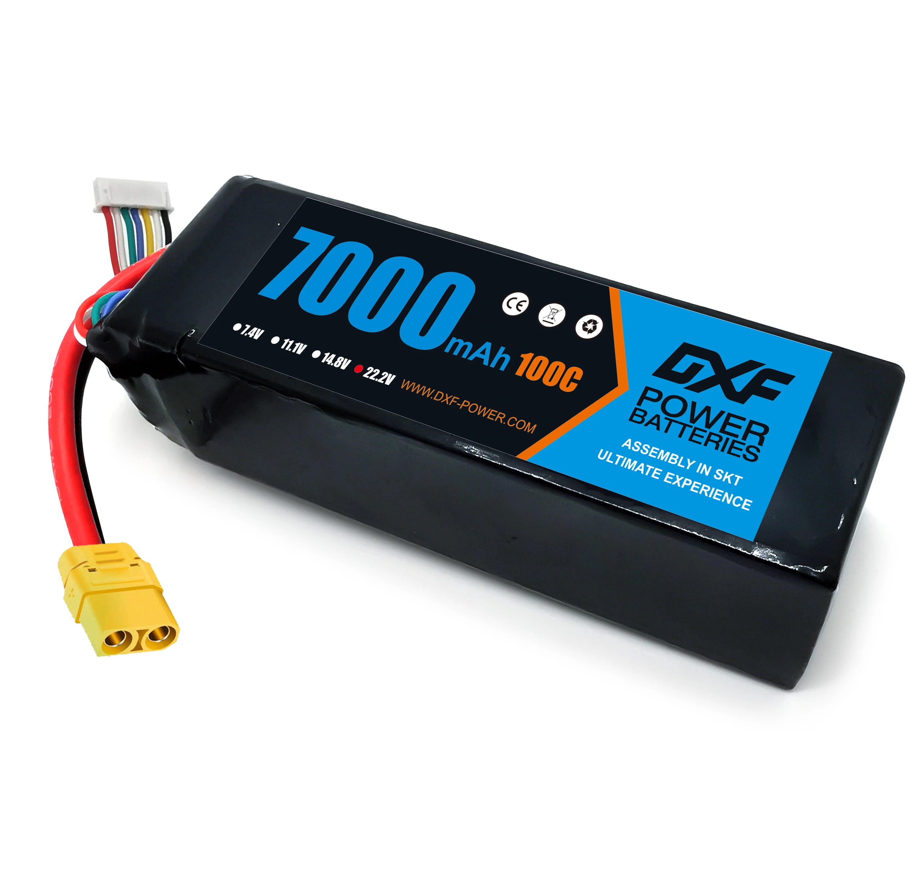 2PCS VARCS 7.4V 7.6V 11.4V 11.1V 15.2V 14.8V 22.2V 2S 3S 4S 6S 5200Mah 6300Mah 6500mAh 6200mAh 6750mAh 8000mAh 7000mAh 10000mah