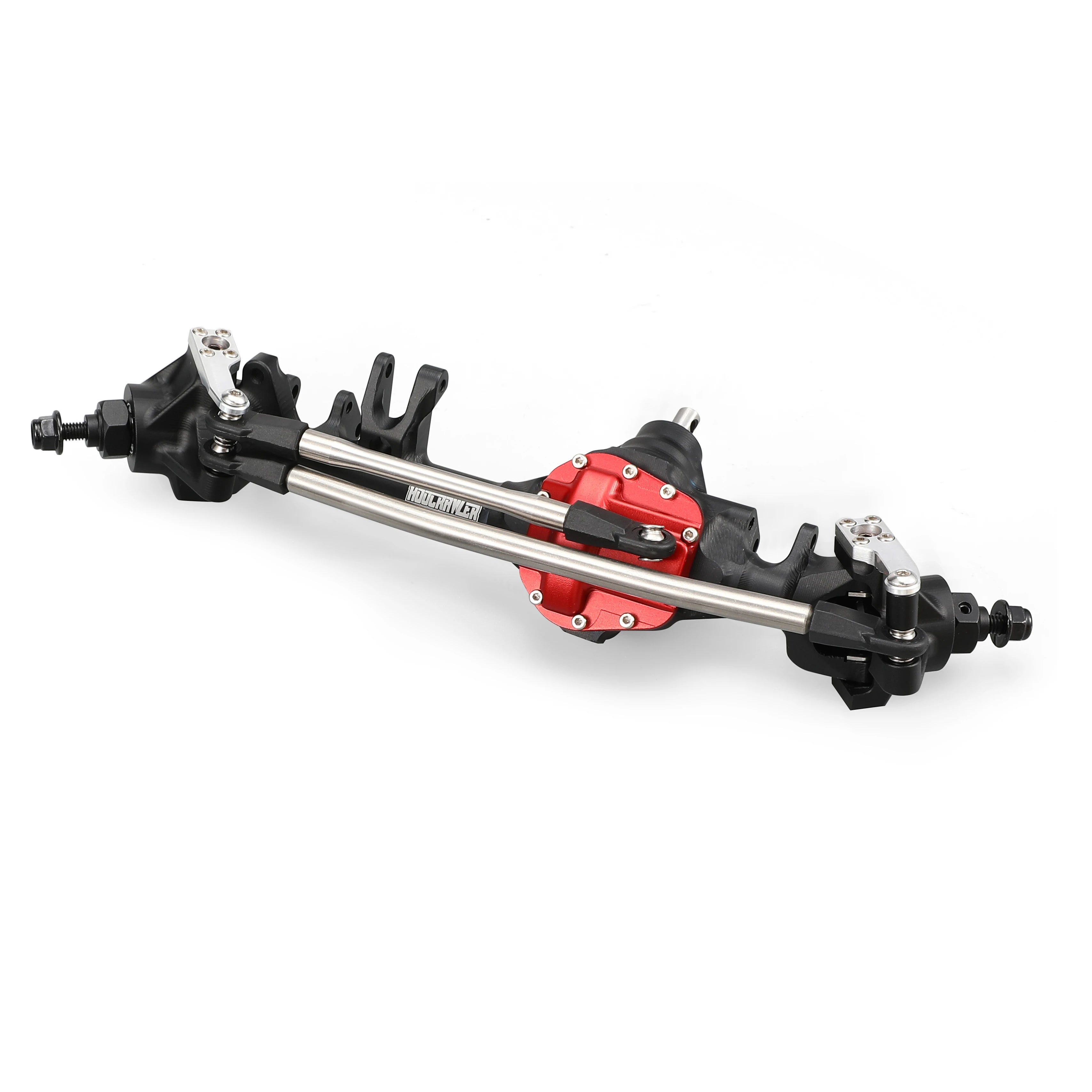 Machined Aluminum One Piece Construction Offset Straight Axle Set for 1/10 RC Crawler Axial SCX10 II VS4-10 Rock Trucks Parts