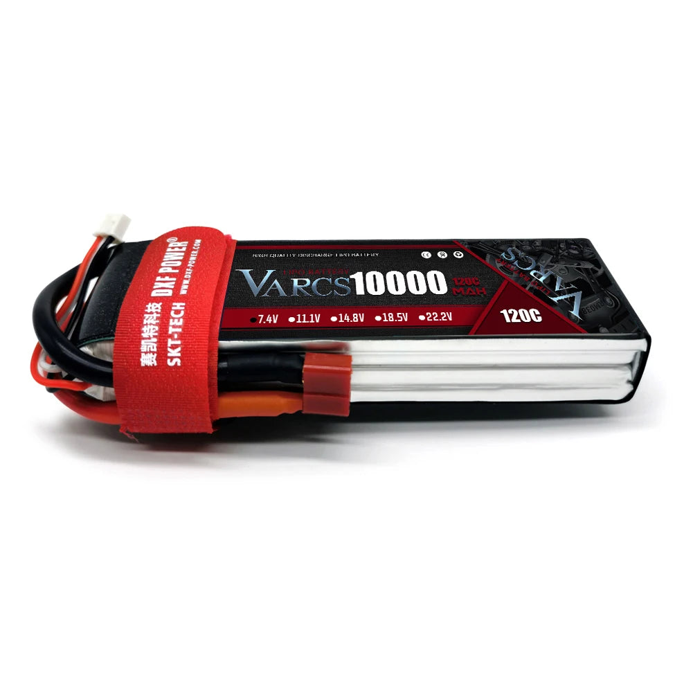 2PCS VARCS 7.4V 7.6V 11.4V 11.1V 15.2V 14.8V 22.2V 2S 3S 4S 6S 5200Mah 6300Mah 6500mAh 6200mAh 6750mAh 8000mAh 7000mAh 10000mah